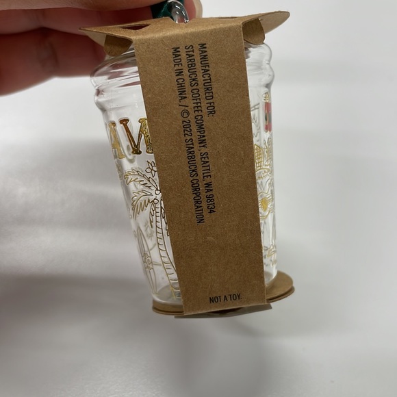Starbucks Hawaii glass ornament 2022 - Picture 7 of 8